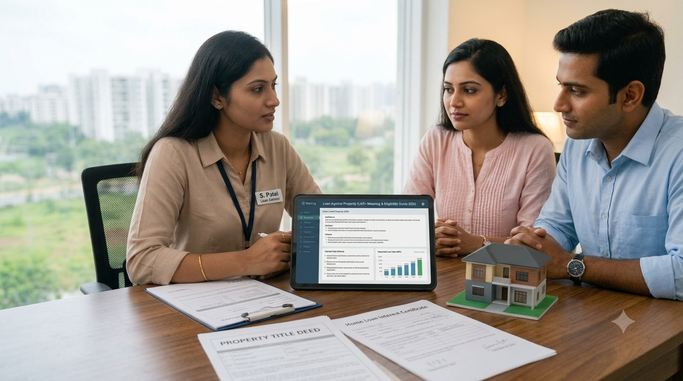 loan against property eligibility interest rate