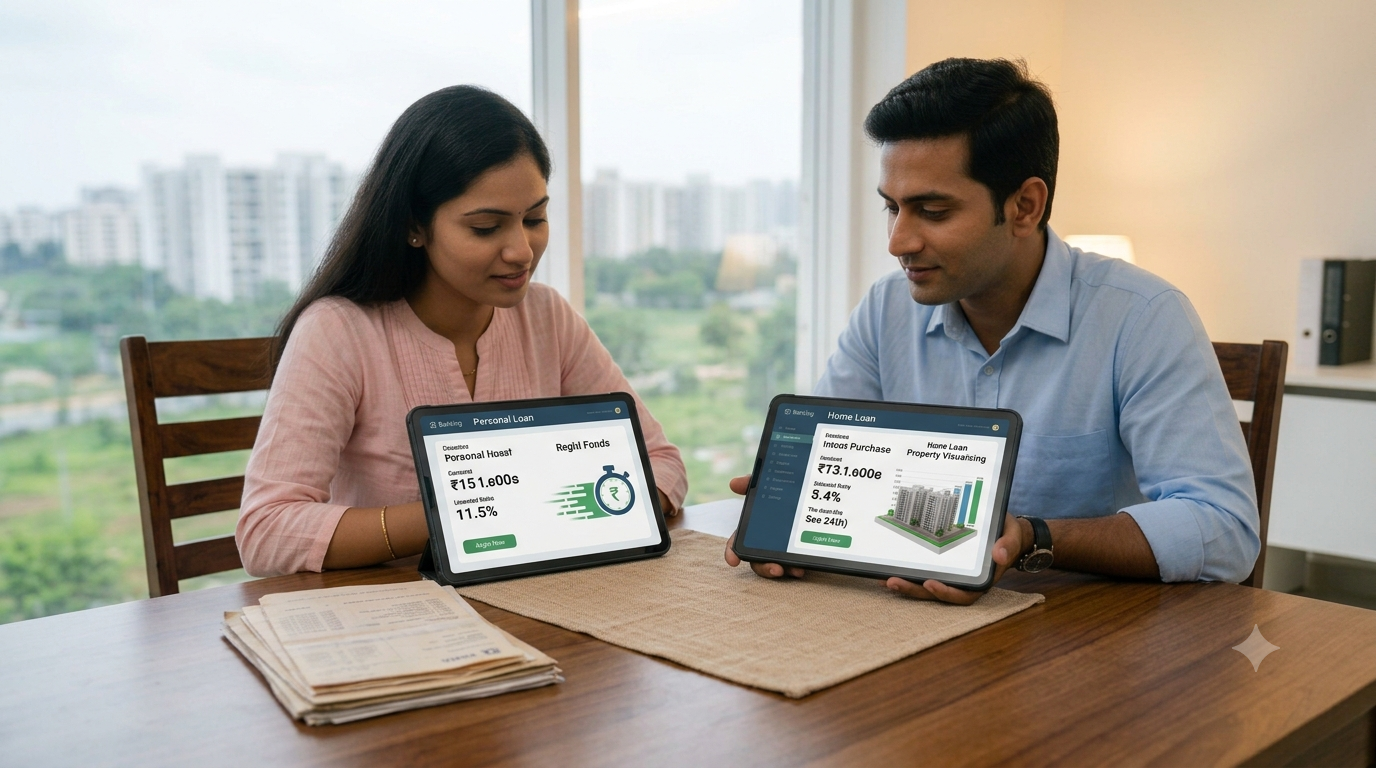 personal loan vs home loan